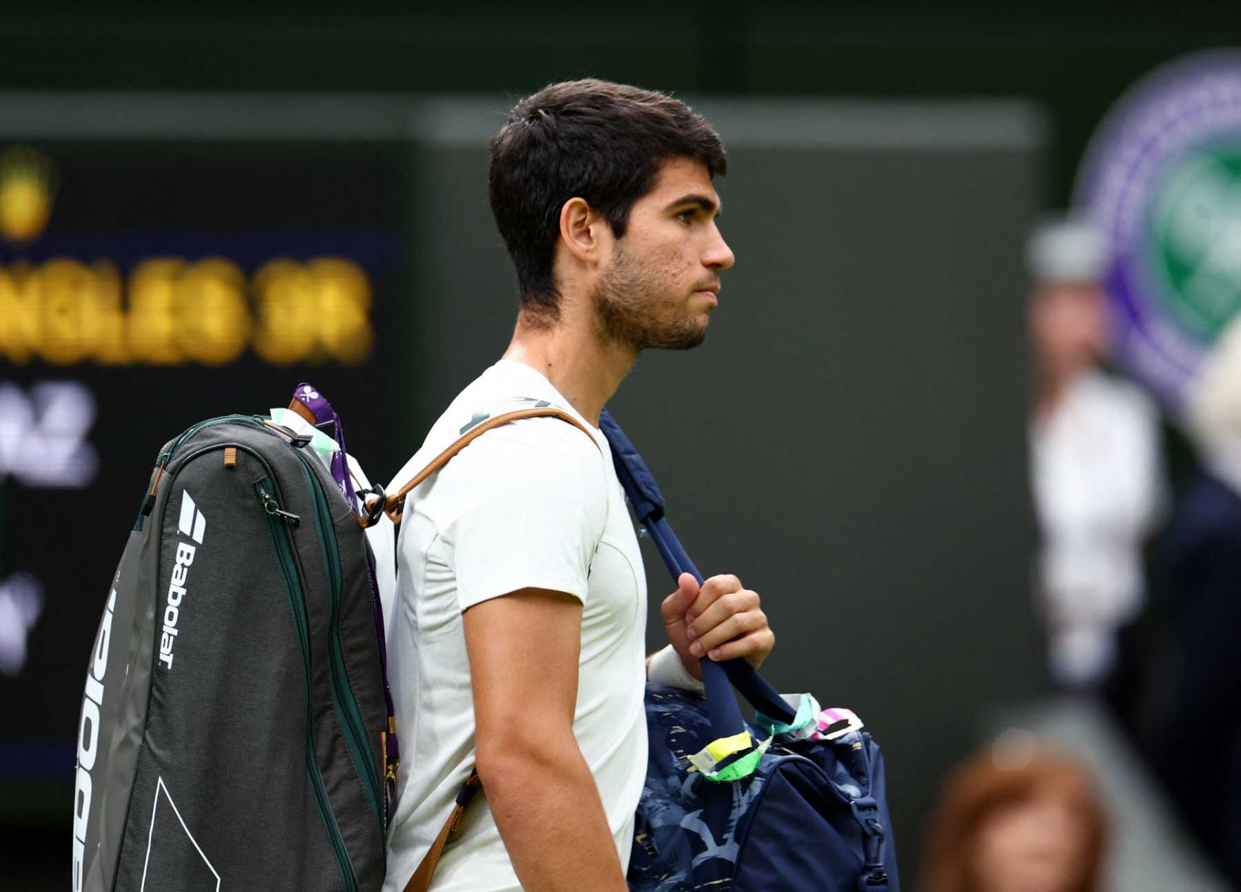 Carlos Alcaraz en Wimbledon / Gtres