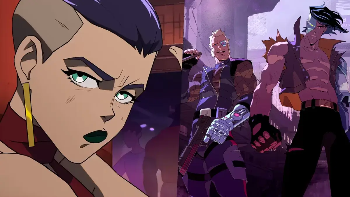 Capitán Laserhawk A Blood Dragon Remix Serie de Netflix Capitán Laserhawk A Blood Dragon Remix Serie de Netflix