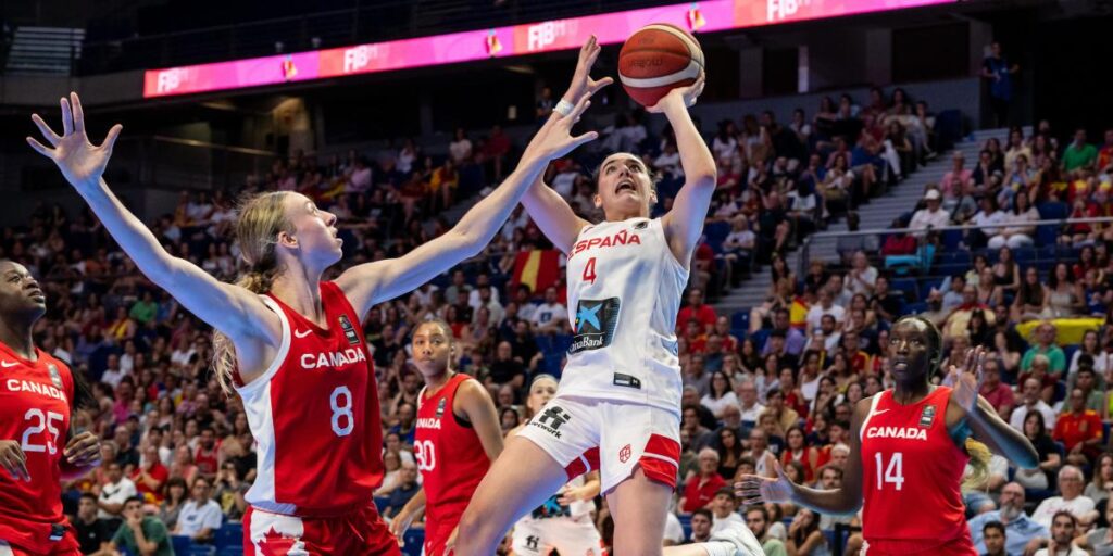 77-70: España vence a Canadá y se mete en la gran final