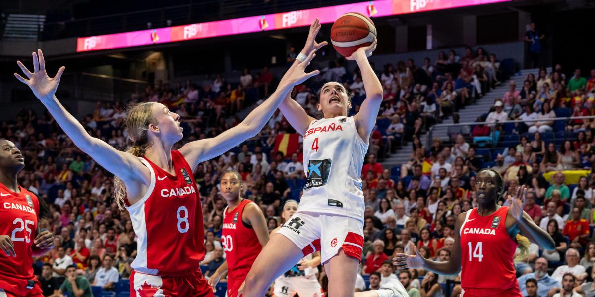77-70: España vence a Canadá y se mete en la gran final