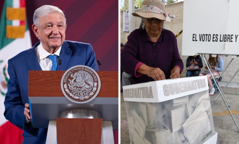 AMLO propuso a INE que migrantes voten por celular