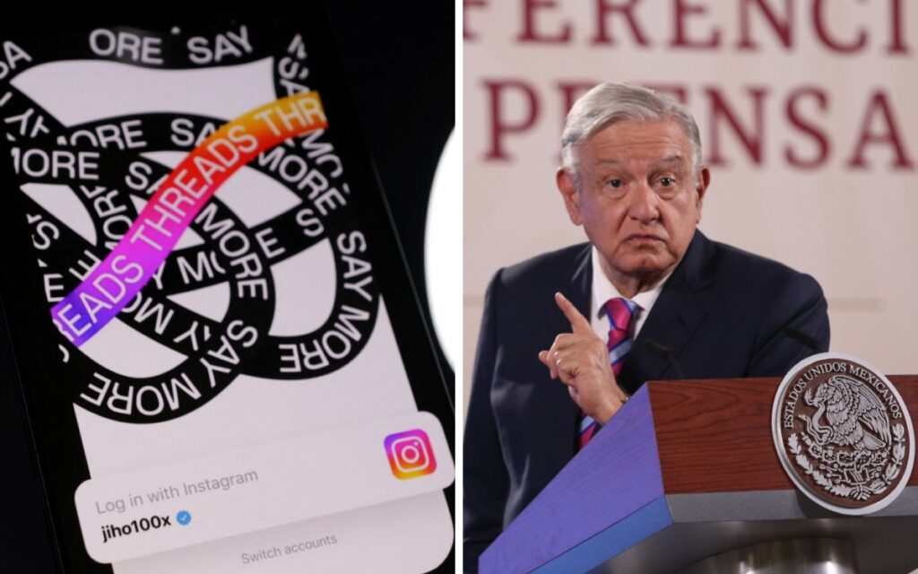 AMLO se une a Threads; pide a Zuckerberg no permitir "bots"