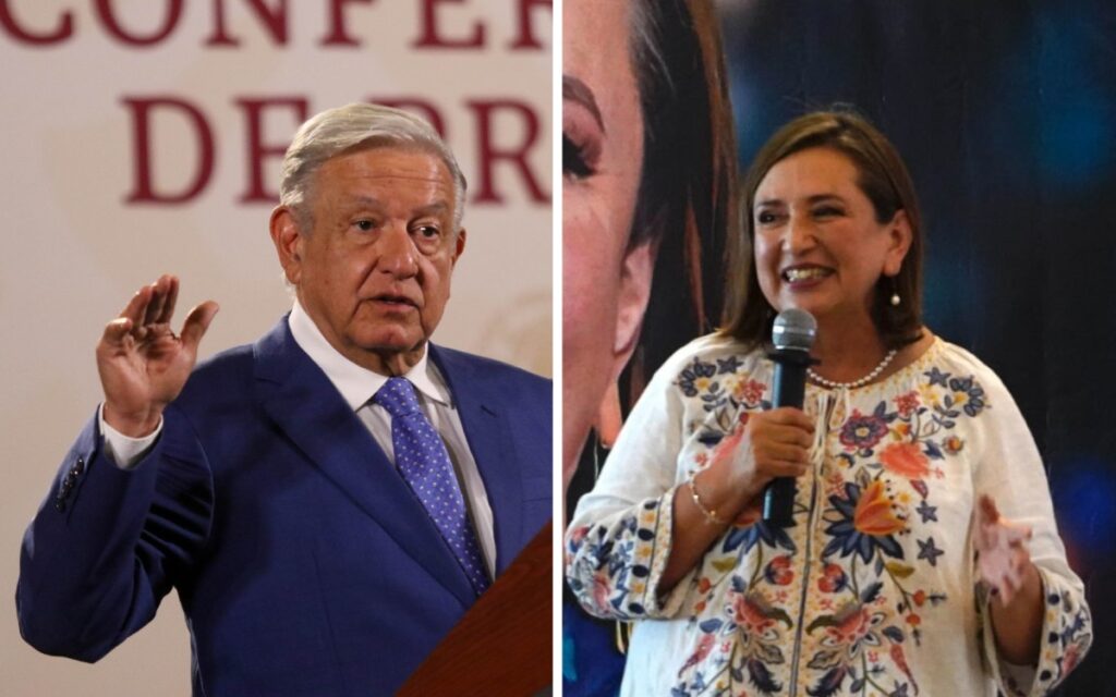 AMLO: superación de Xóchitl Gálvez es engaño', como que Fox era sincero y Peña guapo