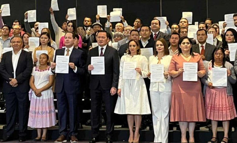 Abandonan el PRI Osorio, Ávila, Ruiz Massieu y Mayorga