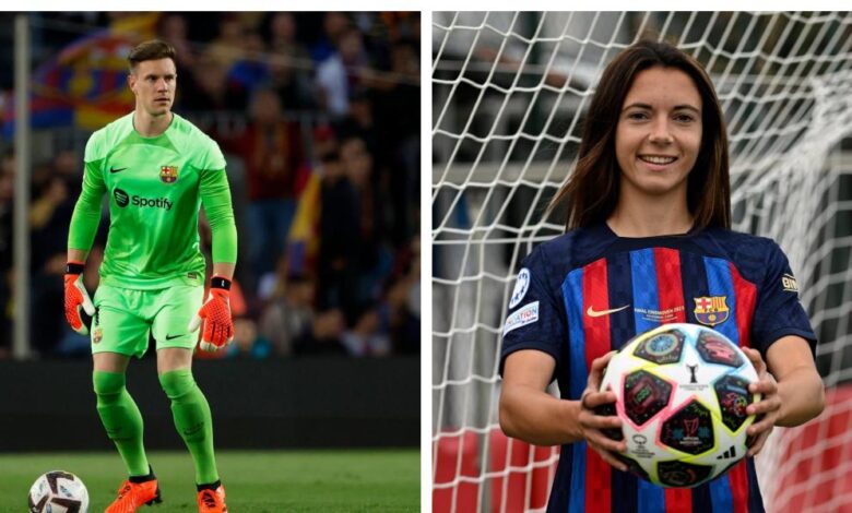 Aitana y Ter Stegen, galardonados con el Premio Barça Jugadors 2022-23