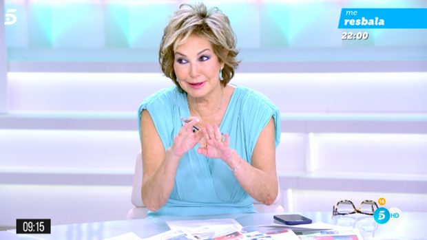 Ana Rosa Quintana durante el programa / Telecinco