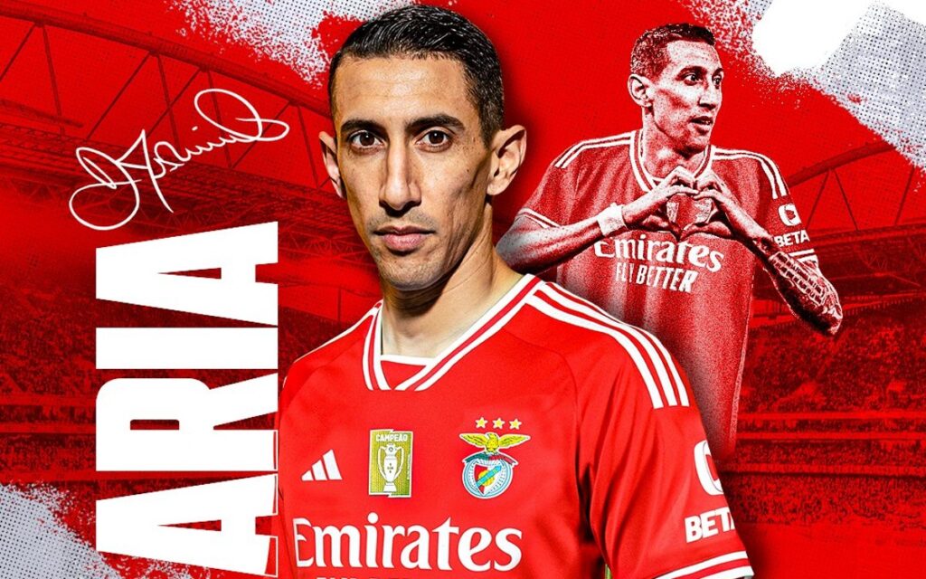 Ángel Di María regresa al Benfica trece años después