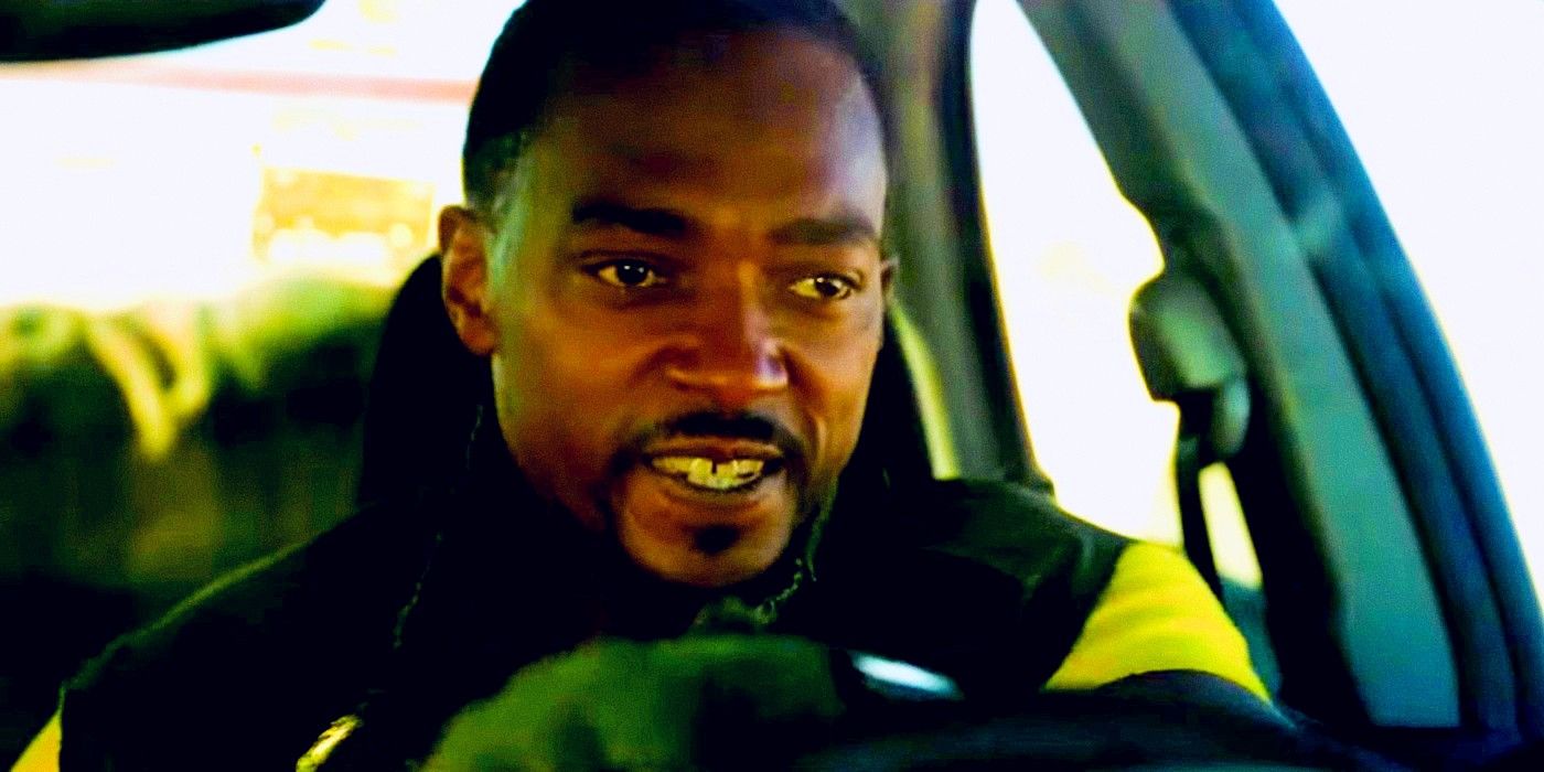 Anthony Mackie detalla las acrobacias prácticas de conducción de Twisted Metal, incluida la conducción "50 MPH alrededor de un centro comercial"