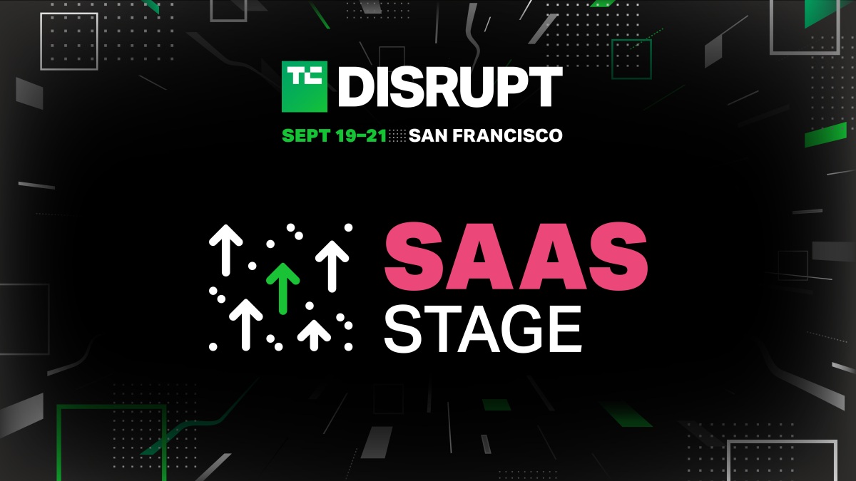 Anuncio de la agenda de SaaS Stage en TechCrunch Disrupt 2023