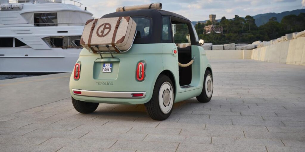 Así es el divertido Fiat Topolino