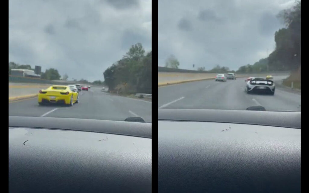 Autos de lujo usan la México-Cuernavaca como su pista de carreras