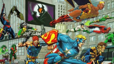 Avengers y Justice League se combinan en Amazing Amalgam Universe Fanart