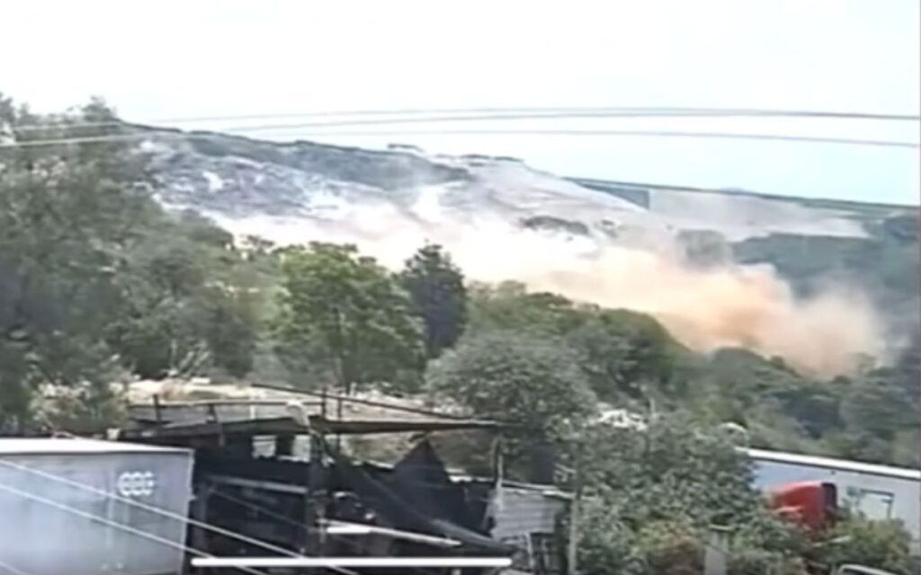 Basurero derrumbado en Naucalpan ya tenía denuncias previas por daños al ambiente