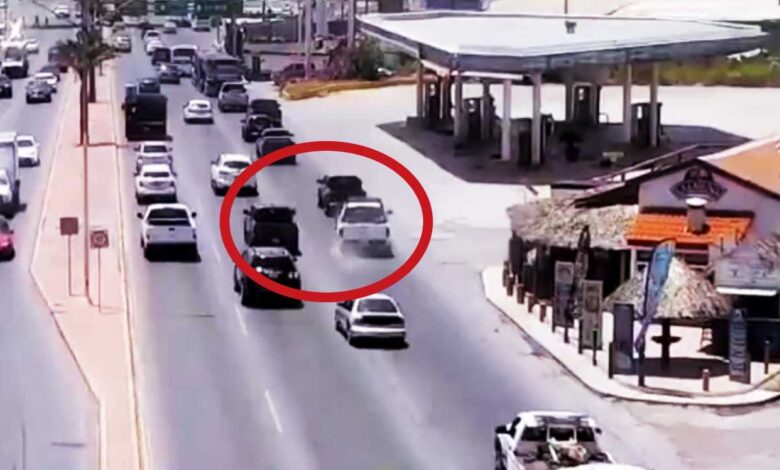 Civiles armados atacan a policías en Tamaulipas | Video