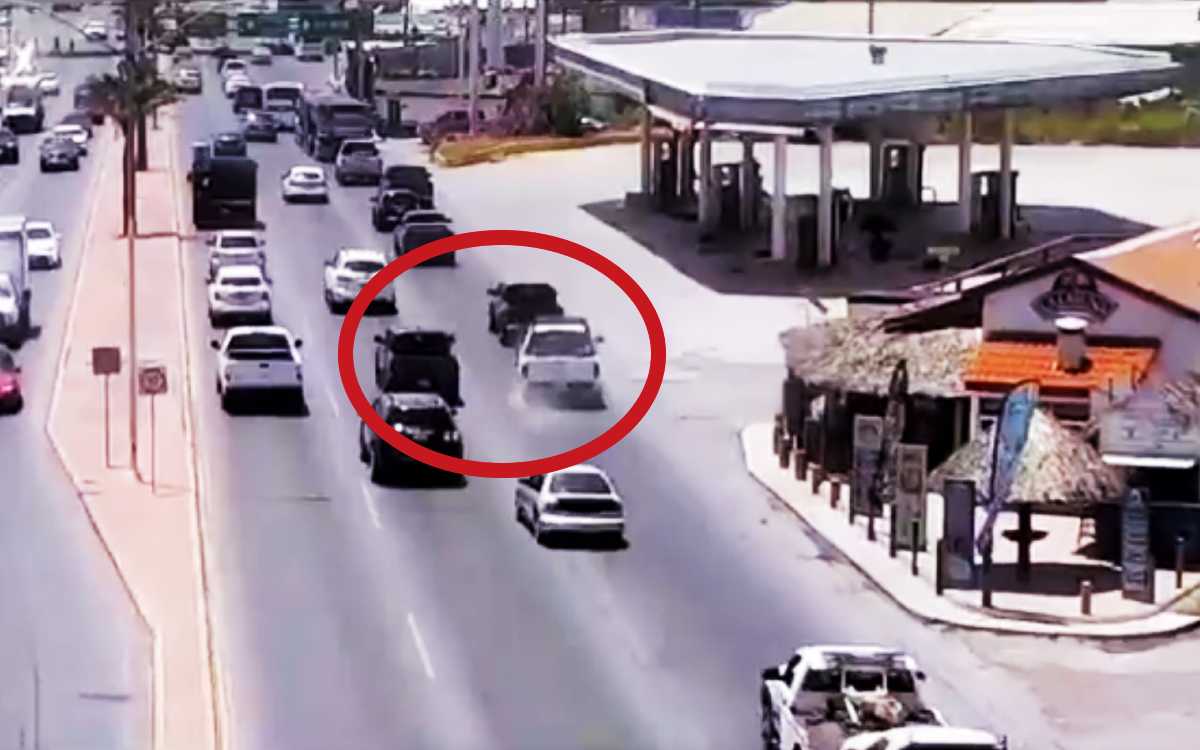 Civiles armados atacan a policías en Tamaulipas | Video