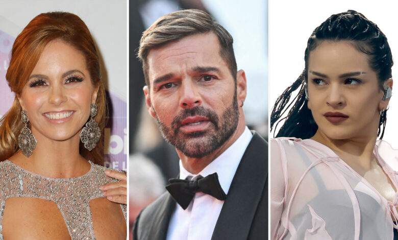 De Ricky Martin a Rosalía: las celebridades que habrían regresado a la soltería durante este julio