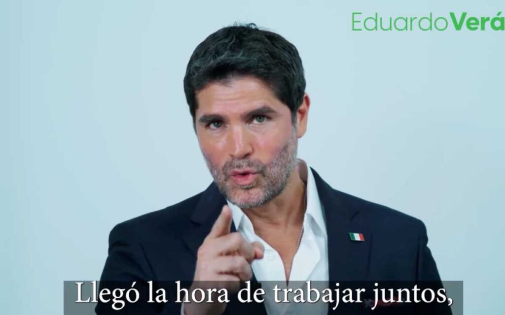 Eduardo Verástegui invita a Lilly Téllez a ‘combatir agenda progresista’