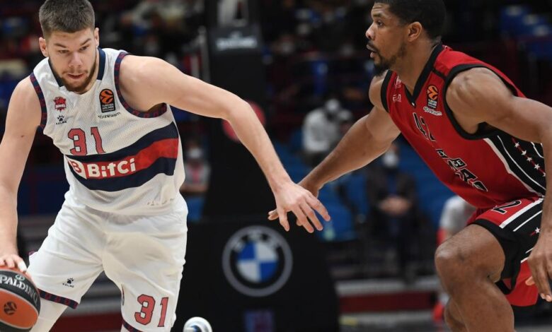 El Baskonia se despide de Giedraitis, que acaba en el Estrella Roja