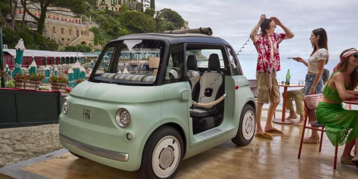 El Topolino eléctrico llega con ducha incorporada