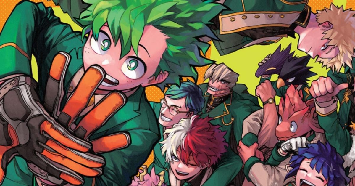 El creador de My Hero Academia celebra su noveno aniversario con un póster especial