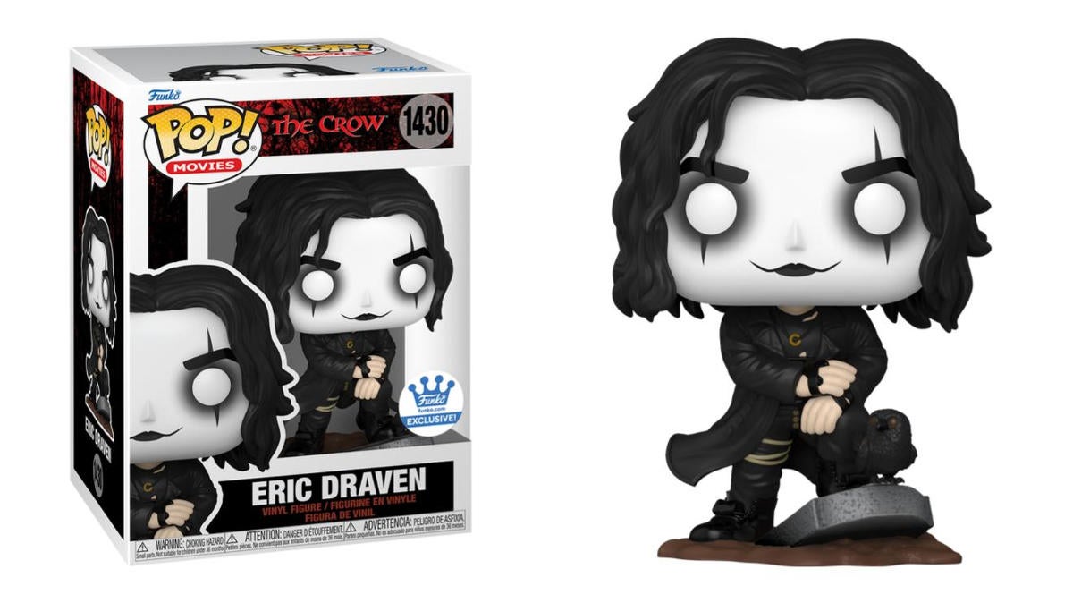 El cuervo Eric Draven Funko Pop Gotas exclusivas hoy