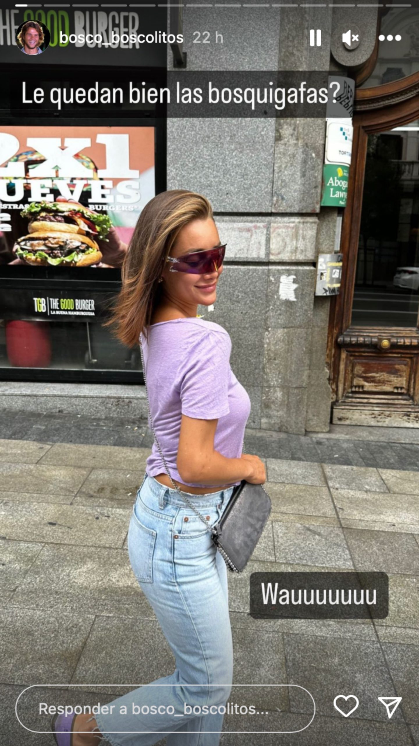 Adara en Madrid/ Instagram 