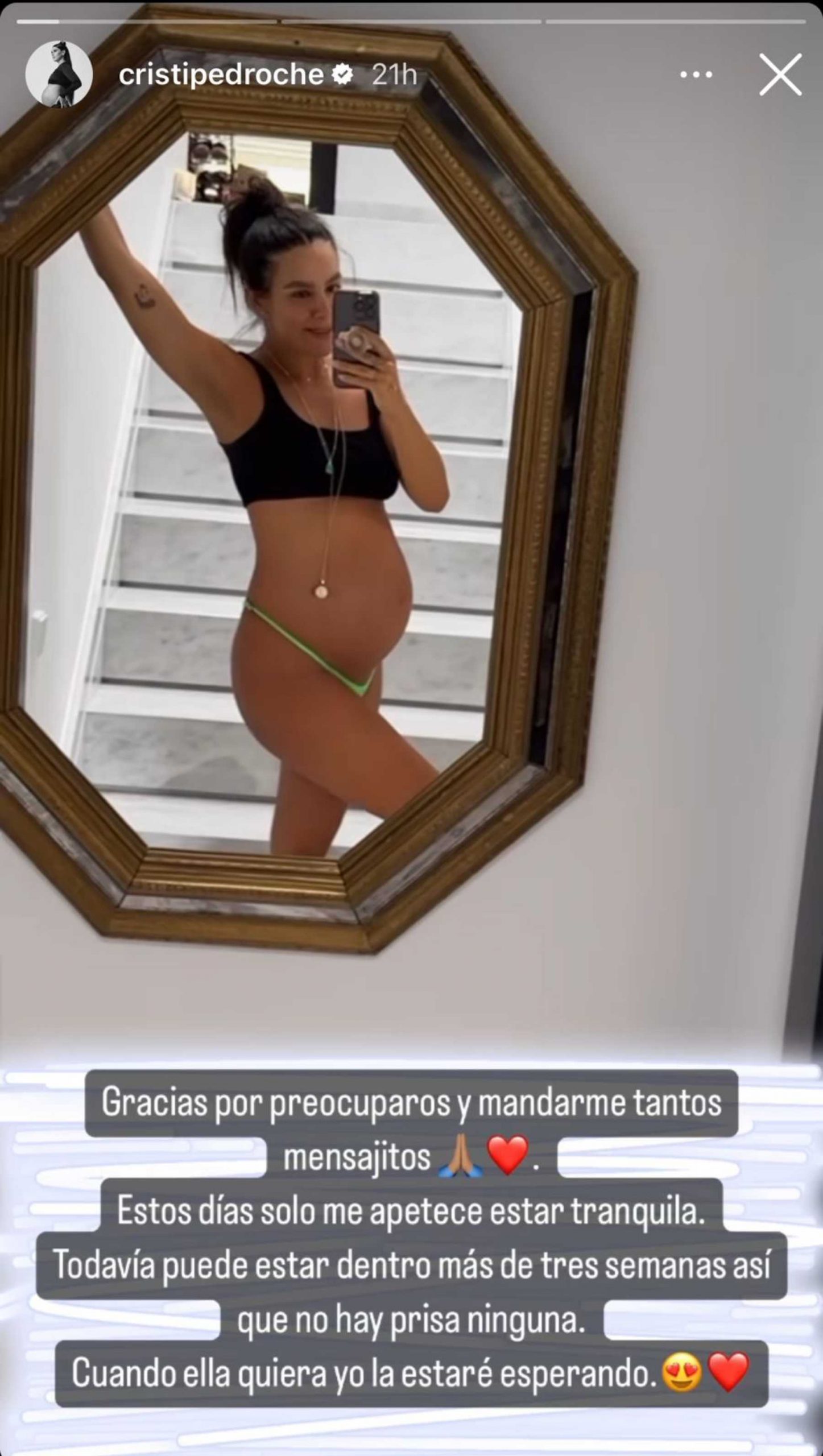 Historia de Instagram de Cristina Pedroche / Instagram