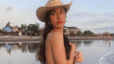 El vestido de transparencias de Paula Gonu que deja muy poco a la imaginación