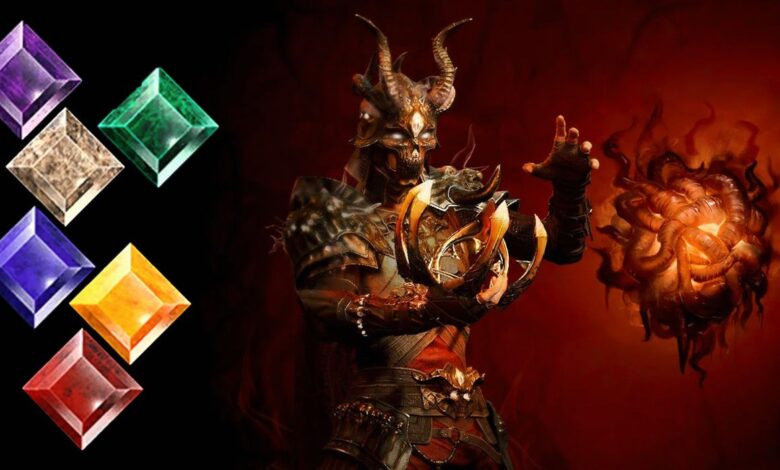 En qué se diferencian los corazones malignos de las gemas en la temporada 1 de Diablo 4