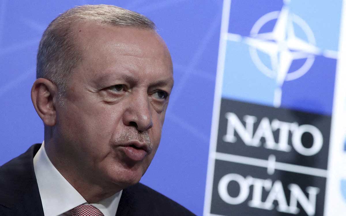 Erdogan pide que la UE abra la puerta a Turquía para apoyar la adhesión de Suecia a la OTAN