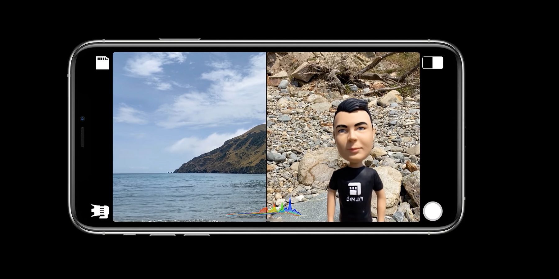 Esta aplicación para iPhone te permite grabar cámaras delantera y trasera simultáneamente