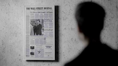 Esta pantalla de tinta electrónica de 32 pulgadas de $ 3,000 lleva las portadas de los periódicos a su pared