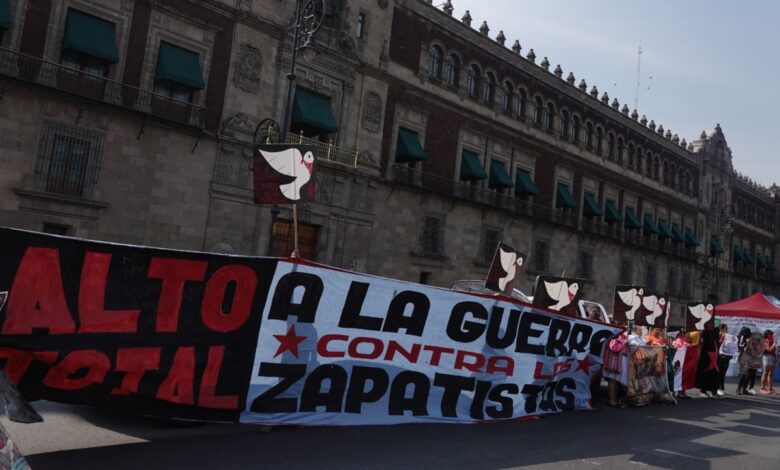 Existe clima de guerra en comunidades zapatistas en Chiapas: Organizaciones