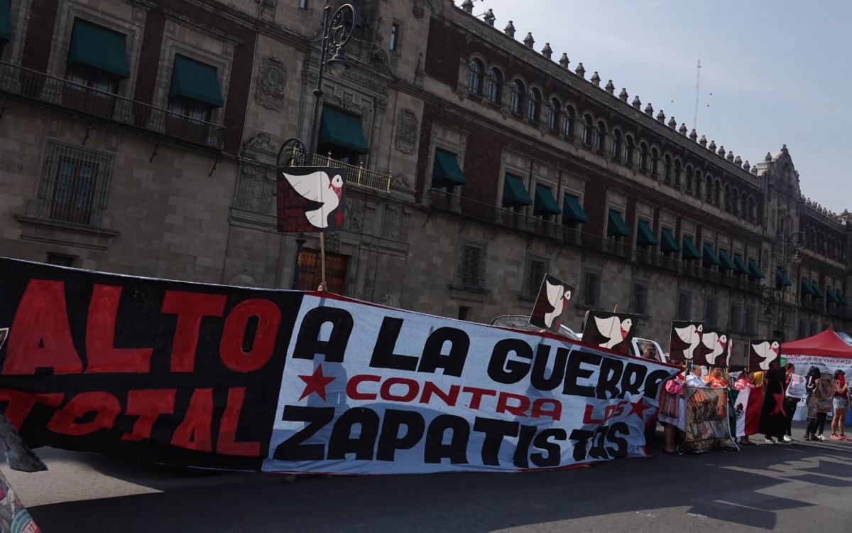 Existe clima de guerra en comunidades zapatistas en Chiapas: Organizaciones