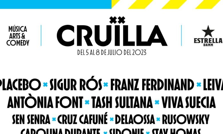 Festival de Cruïlla 2023: fechas y horarios del evento y sus actuaciones