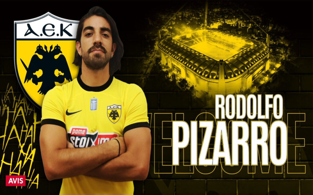Firma Rodolfo Pizarro con AEK Atenas hasta el 2025 | Video