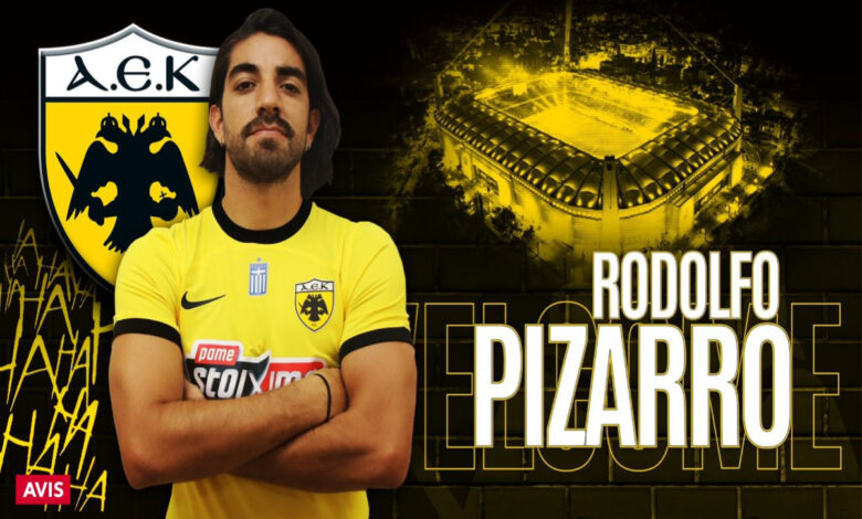 Firma Rodolfo Pizarro con AEK Atenas hasta el 2025 | Video