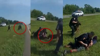 Fuertes imágenes | Nuevo abuso policial contra un afroamericano en EU; ahora con un perro