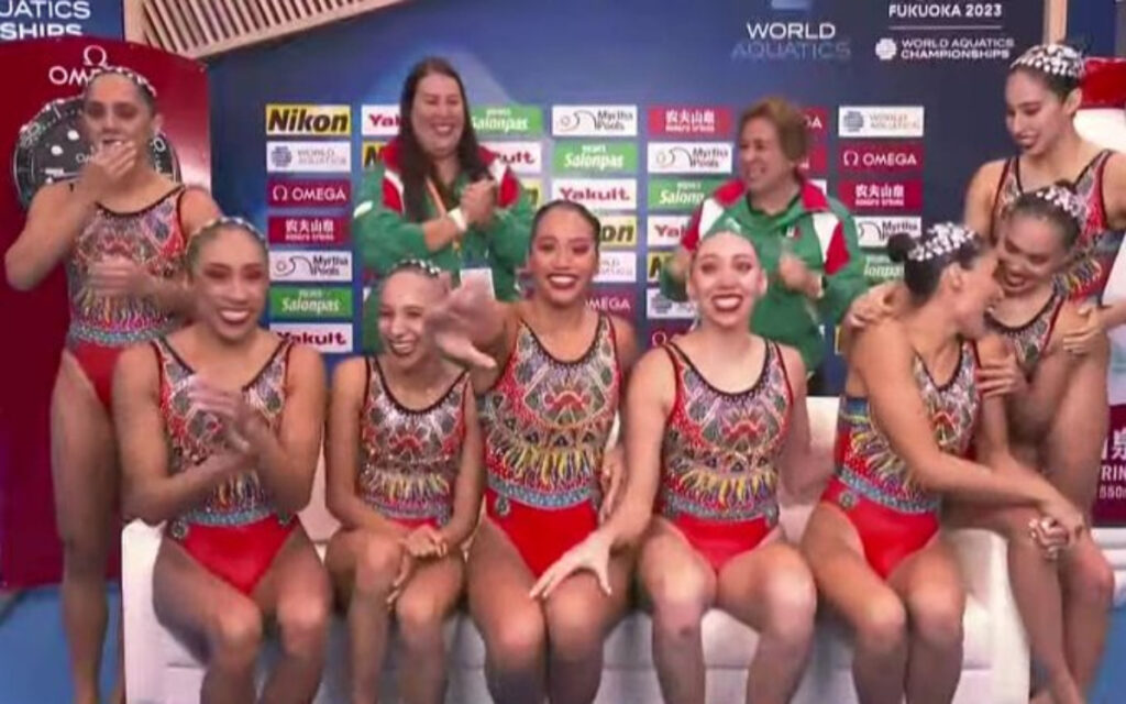 Fukuoka 2023: Así fue la rutina del equipo mexicano de natación artística | Video