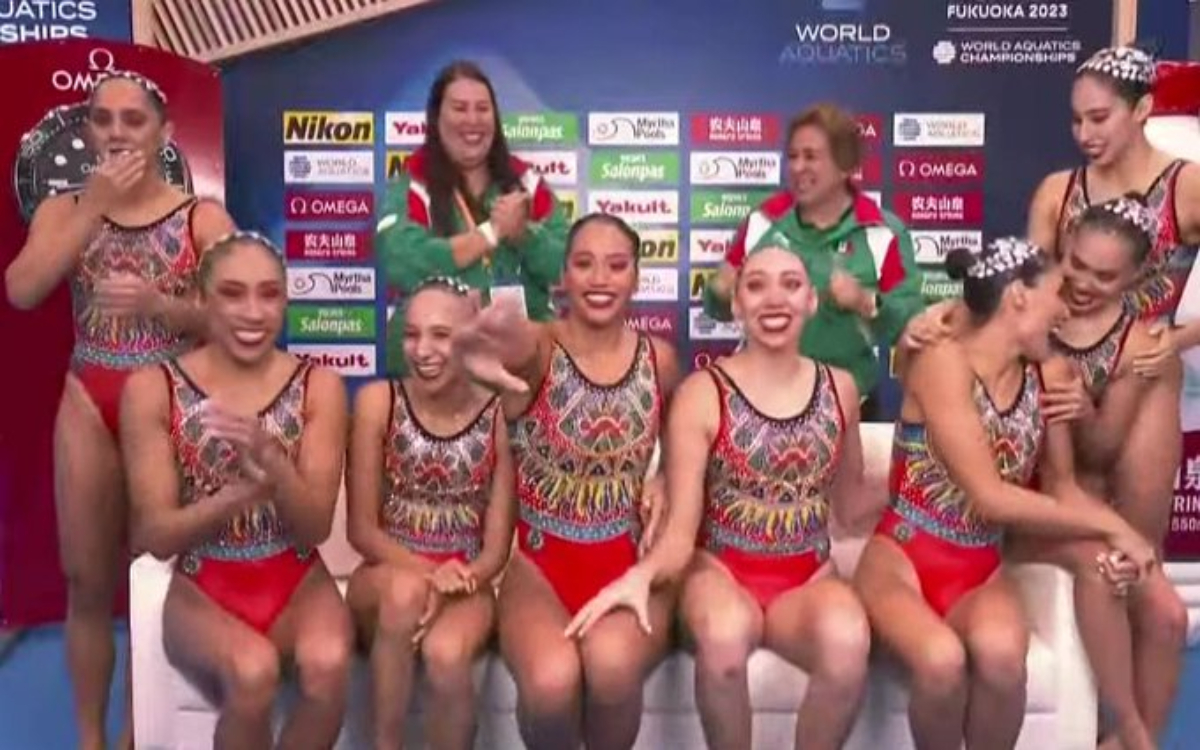 Fukuoka 2023: Así fue la rutina del equipo mexicano de natación artística | Video
