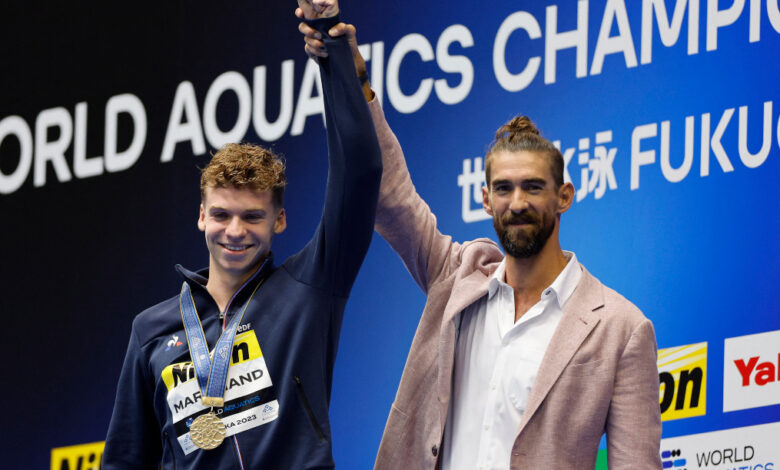 Fukuoka 2023: Entrega Phelps el cetro a Marchand como rey de los 400 metros estilos | Video
