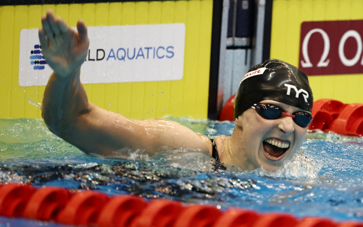 Fukuoka 2023: Ledecky conquista su quinto título del mundo en los 1500 metros libres