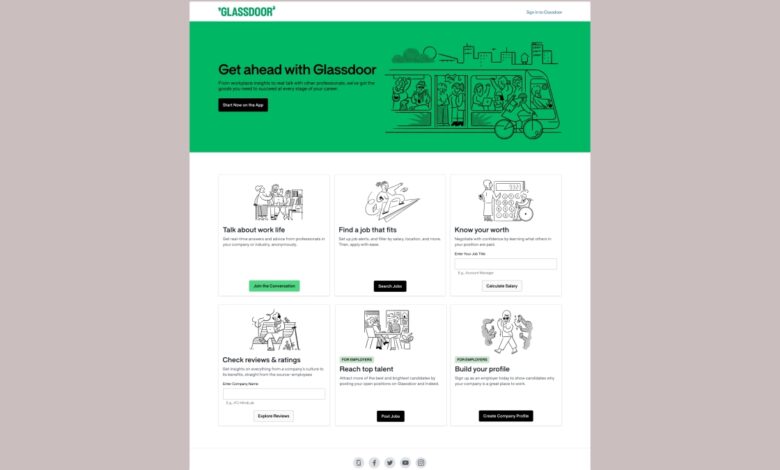 Glassdoor está introduciendo funciones de comunidad anónimas similares a Blind para impulsar el crecimiento de usuarios