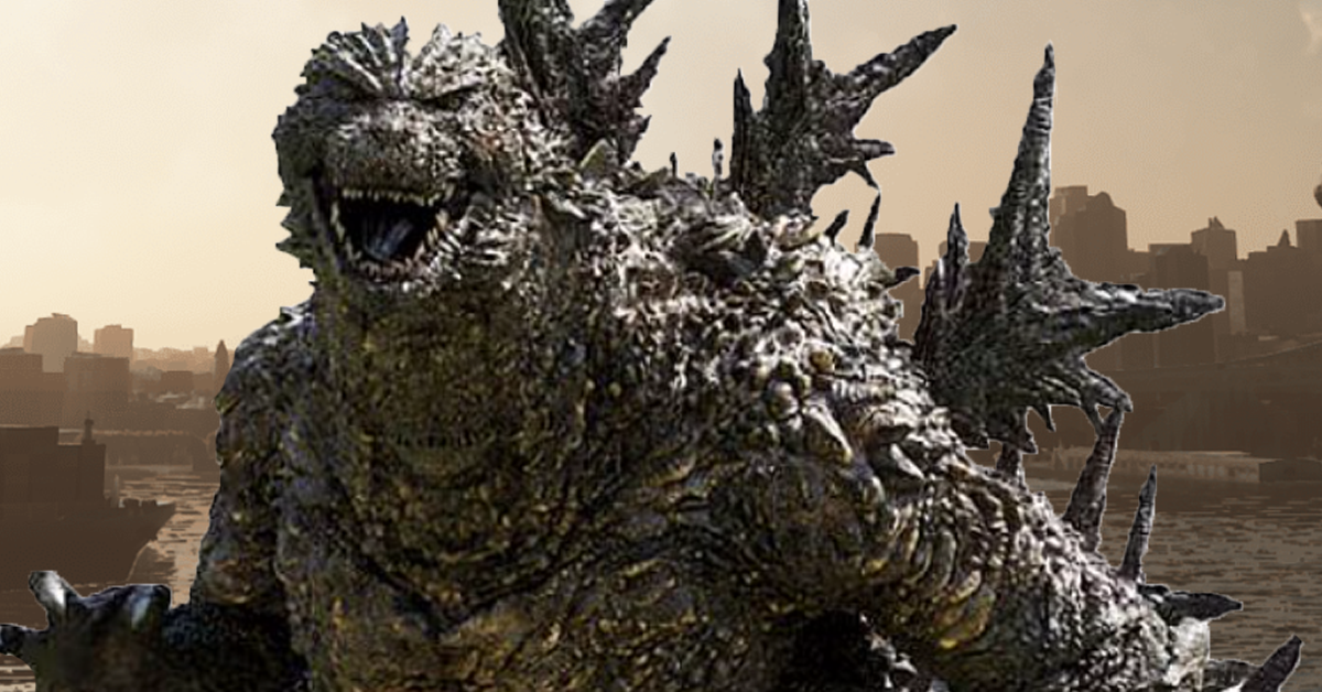 Godzilla Minus One presenta el nuevo diseño oficial del Titán