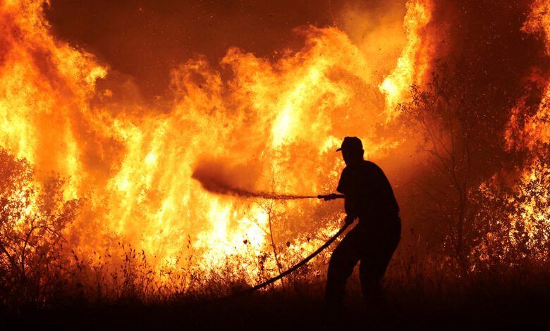 Grecia arde: casi 600 incendios en díez días