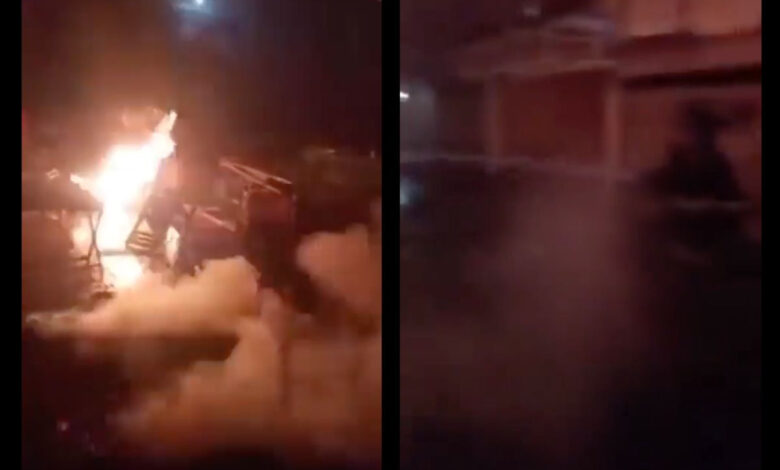 Grupo armado incendió Mercado de Abastos en Toluca, denuncian locatarios