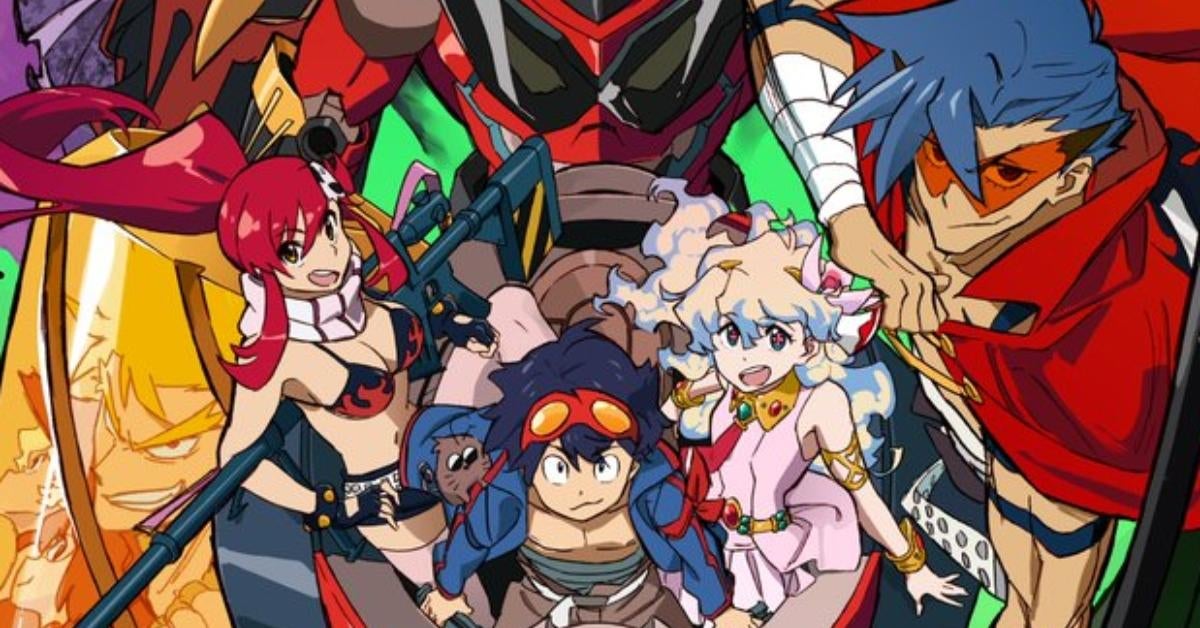 Gurren Lagann celebra la película del 15.º aniversario con un nuevo tráiler y póster