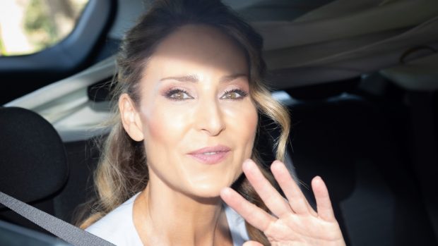 Carolina Molas en la boda de Tamara Falcó / Gtres