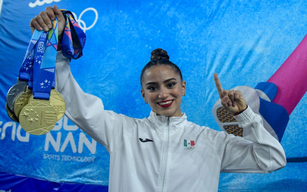 JCC San Salvador 2023: Arrasan mexicanas en la gimnasia rítmica | Tuit