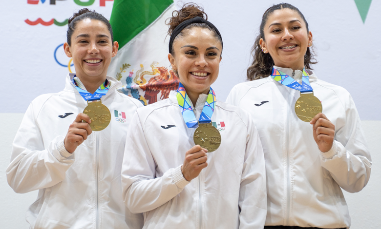 JCC San Salvador 2023: México se corona en raquetbol y va por el beisbol